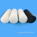 Plastica tecnica 100% plastica Asta in nylon nero/bianco